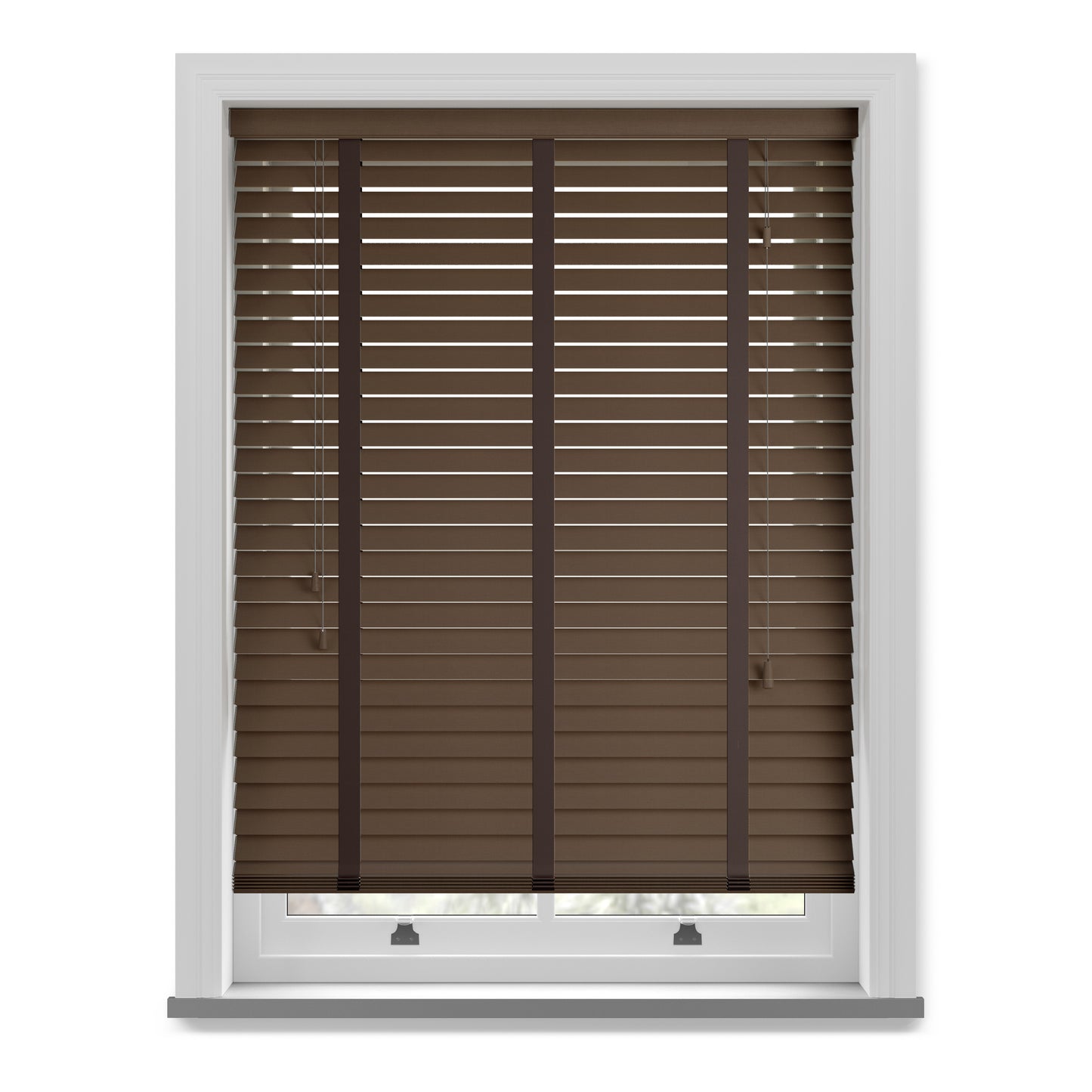 Sunwood Real Wood 50mm Slat With Tapes - Auburn