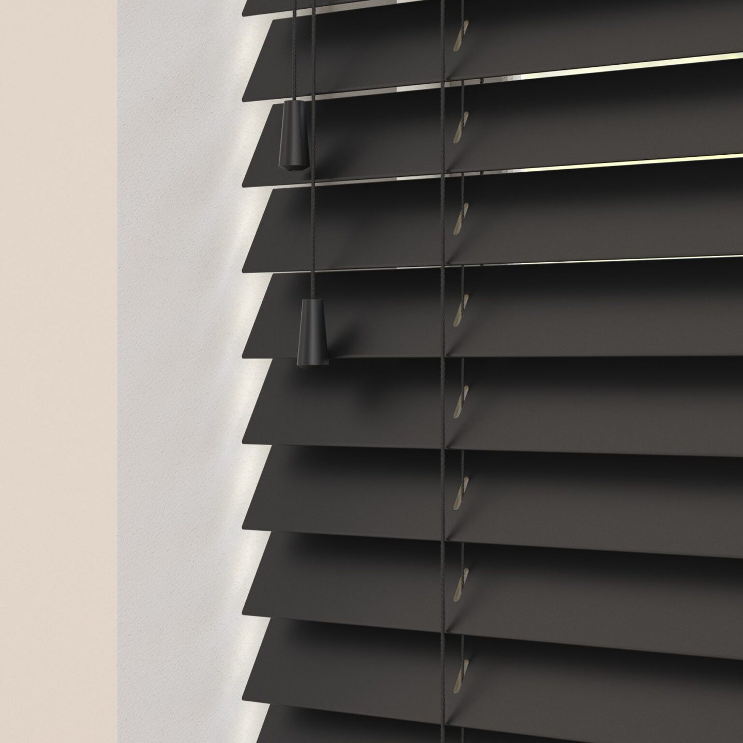 Sunwood Real Wood 50mm Venetian Blind - Carbon