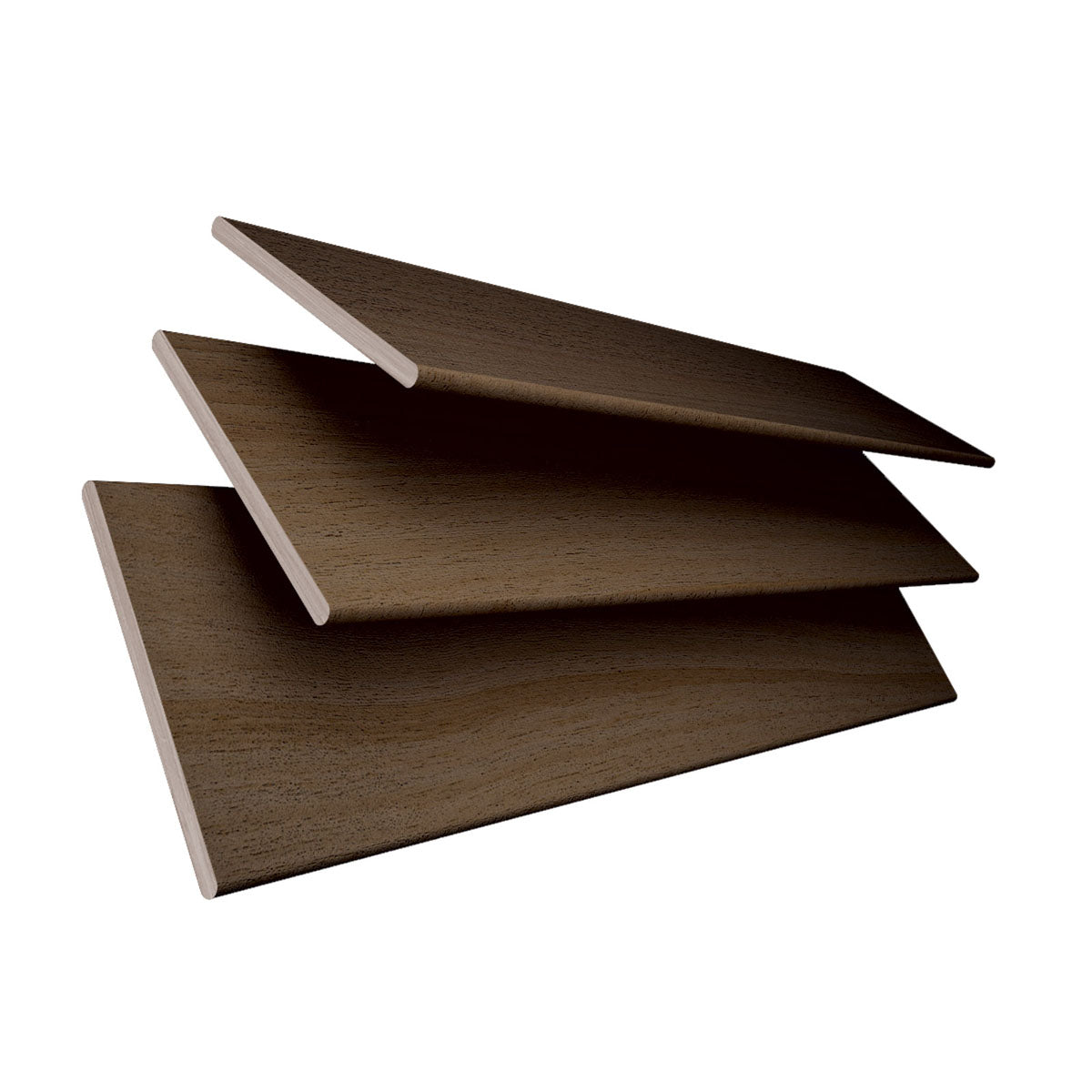 Sunwood Real Wood 50mm Slat With Tapes - Fired Walnut