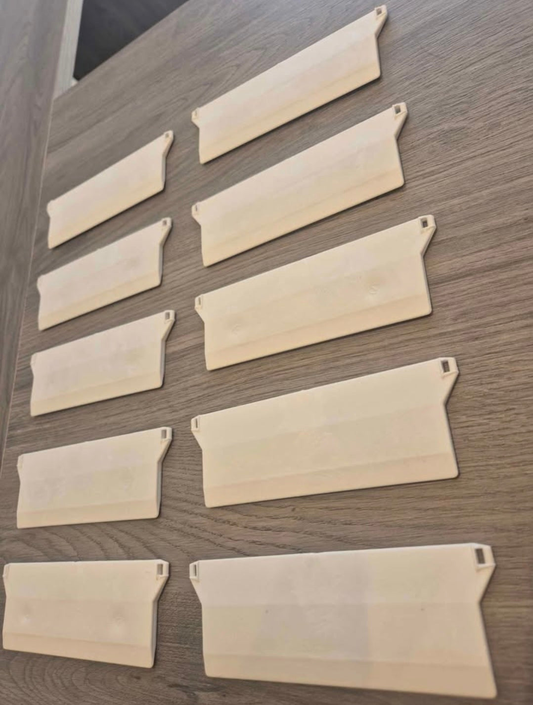 Pack of 10 - 5" (127mm) White Bottom Weights