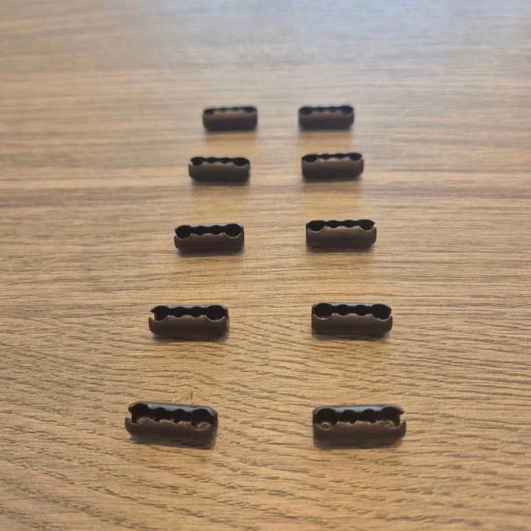 Pack of 10 - Brown Chain Connectors