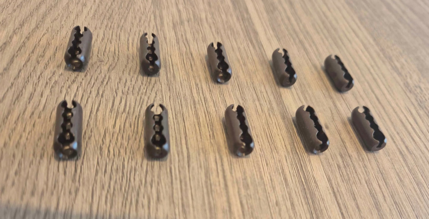 Pack of 10 - Brown Chain Connectors