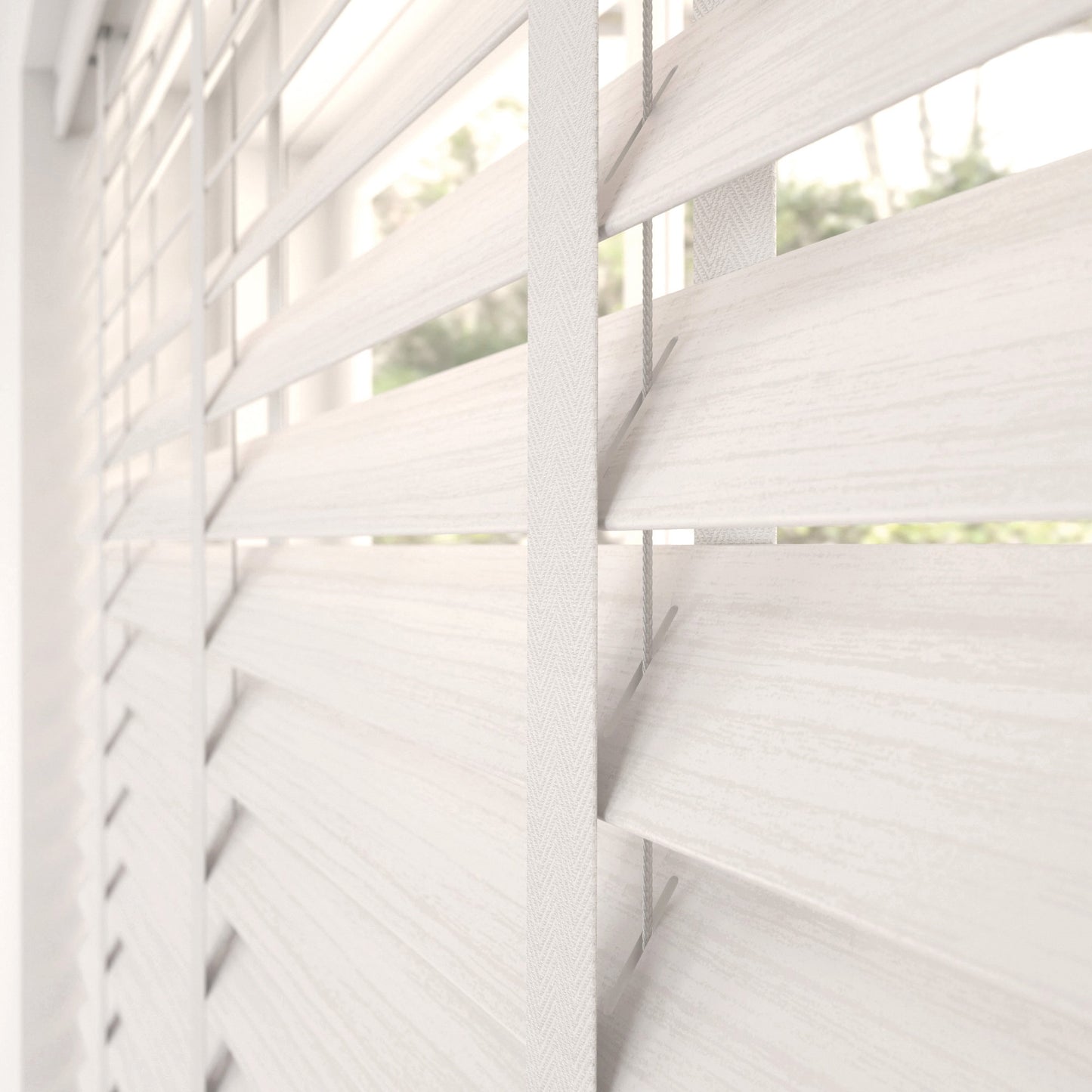 Sunwood Fauxwood 50mm Slat With Tapes - Arctic Oak