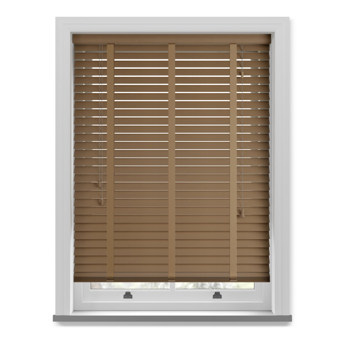 Sunwood Real Wood 35mm Slat With Tapes - Tawny