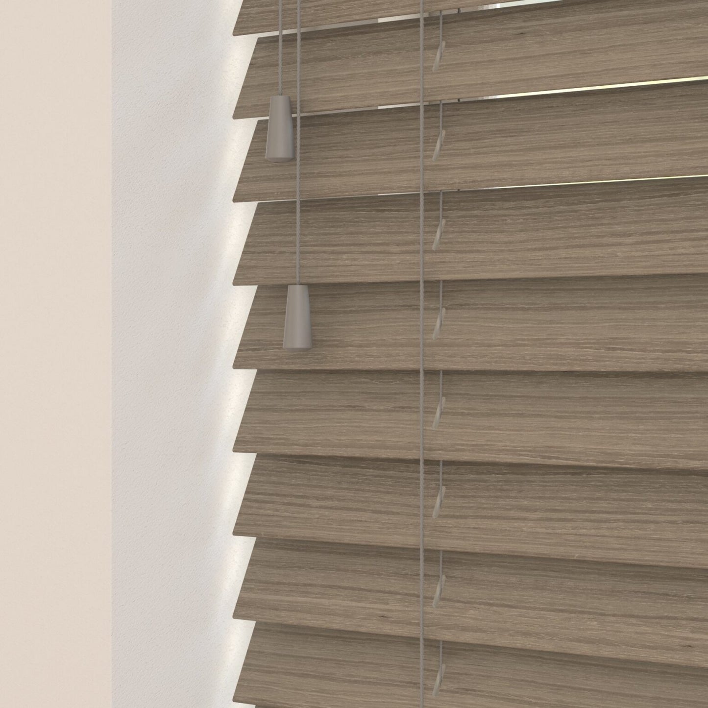 Sunwood Real Wood 50mm Venetian Blind - Urban Oak