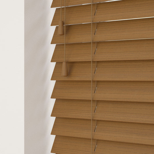 Sunwood Fauxwood Venetian Blind - Amber