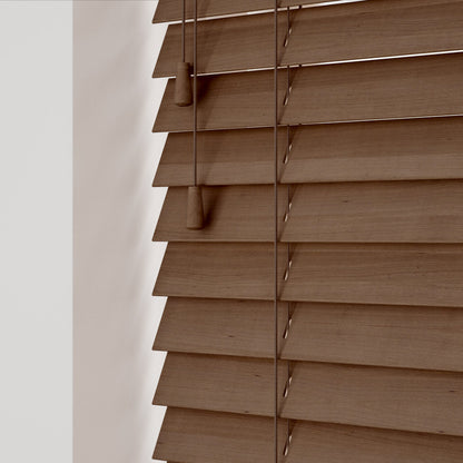 Sunwood Real Wood 50mm Venetian Blind - Auburn