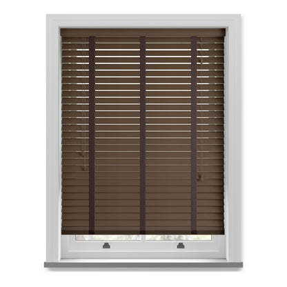 Sunwood Real Wood 35mm Slat With Tapes - Auburn