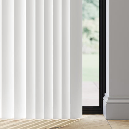 89mm Durashade Rigid PVC Replacement Vertical Blind Slats - Occa Gesso