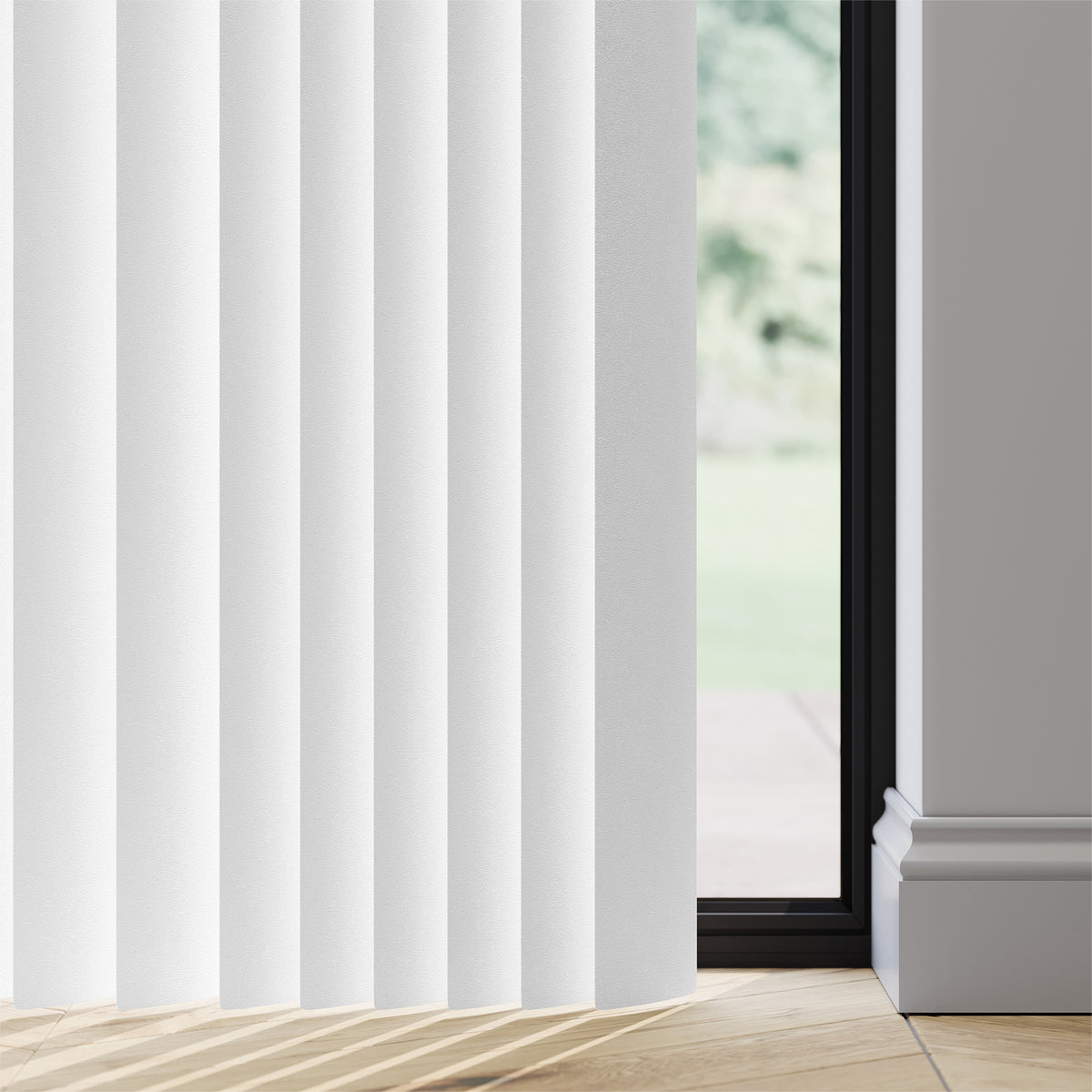 89mm Durashade Rigid PVC Replacement Vertical Blind Slats - Kuta Selene