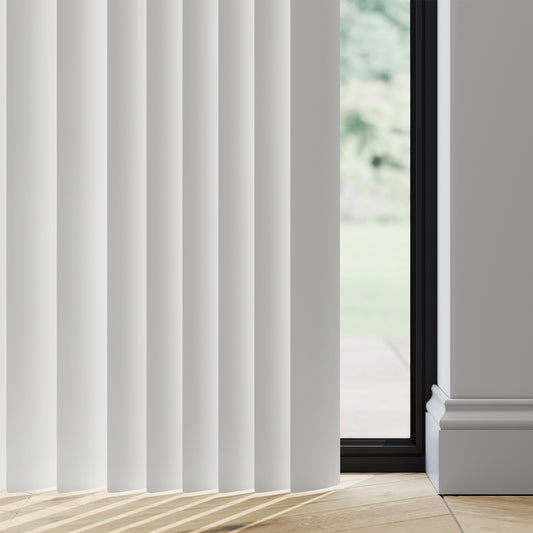 89mm Durashade Rigid PVC Replacement Vertical Blind Slats - Occa Haze