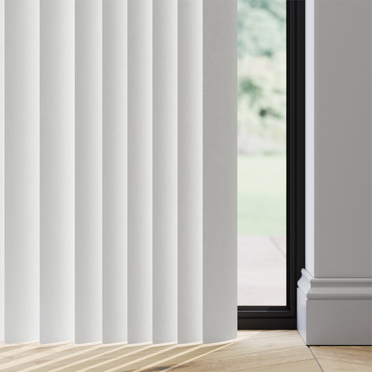 89mm Durashade Rigid PVC Replacement Vertical Blind Slats - Kuta Haze