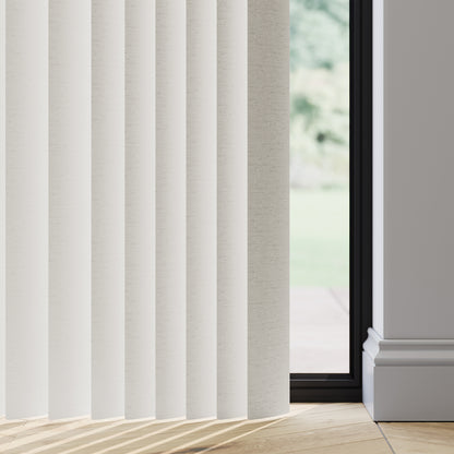 89mm Durashade Rigid PVC Replacement Vertical Blind Slats - Niro Sand