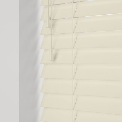 Sunwood Real Wood 50mm Venetian Blind - Gloss Creme