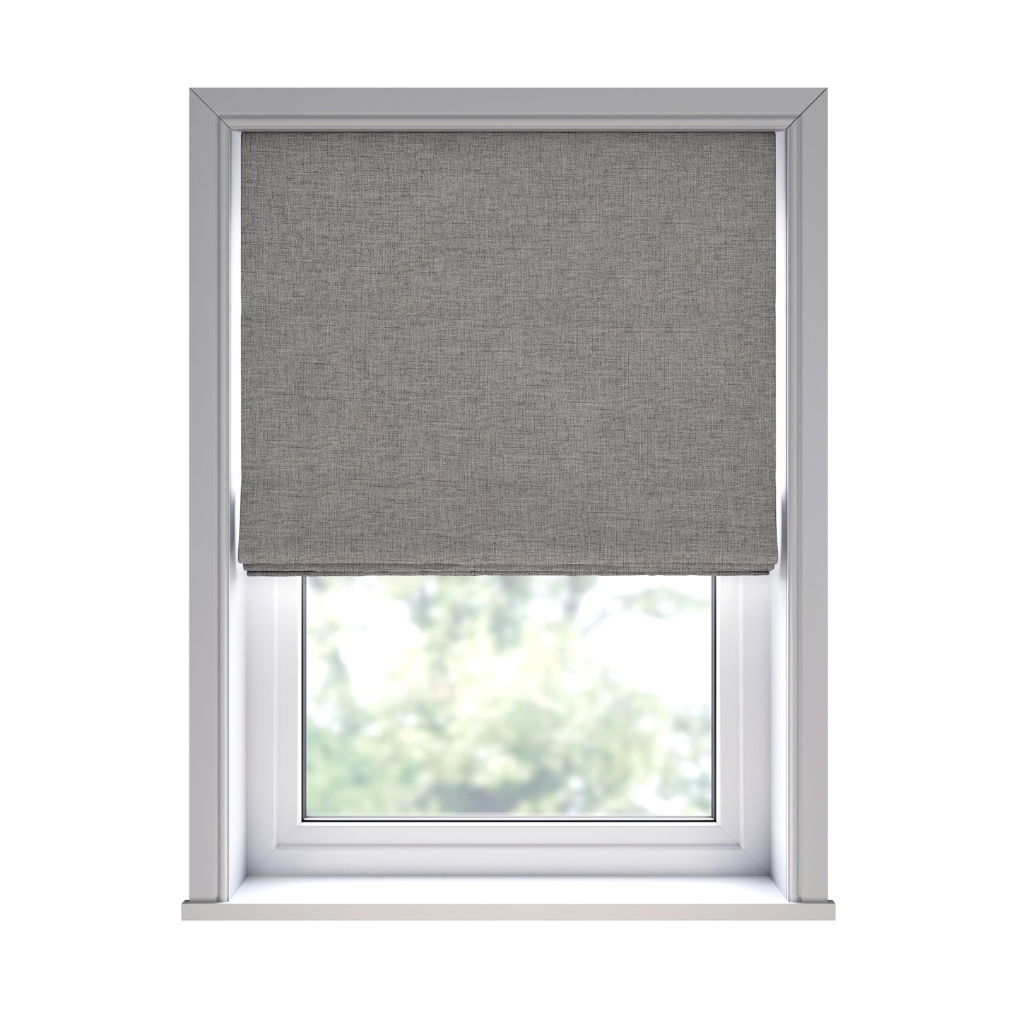 Nuvo Roman Blind - Hartley Graphite