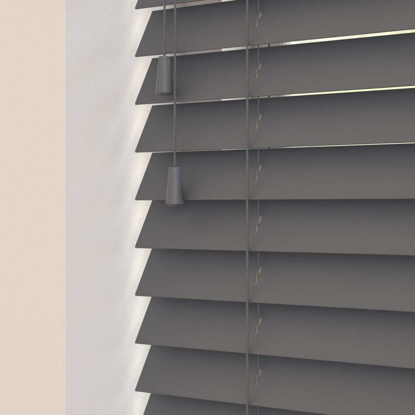 Sunwood Real Wood 35mm Venetian Blind - Khol
