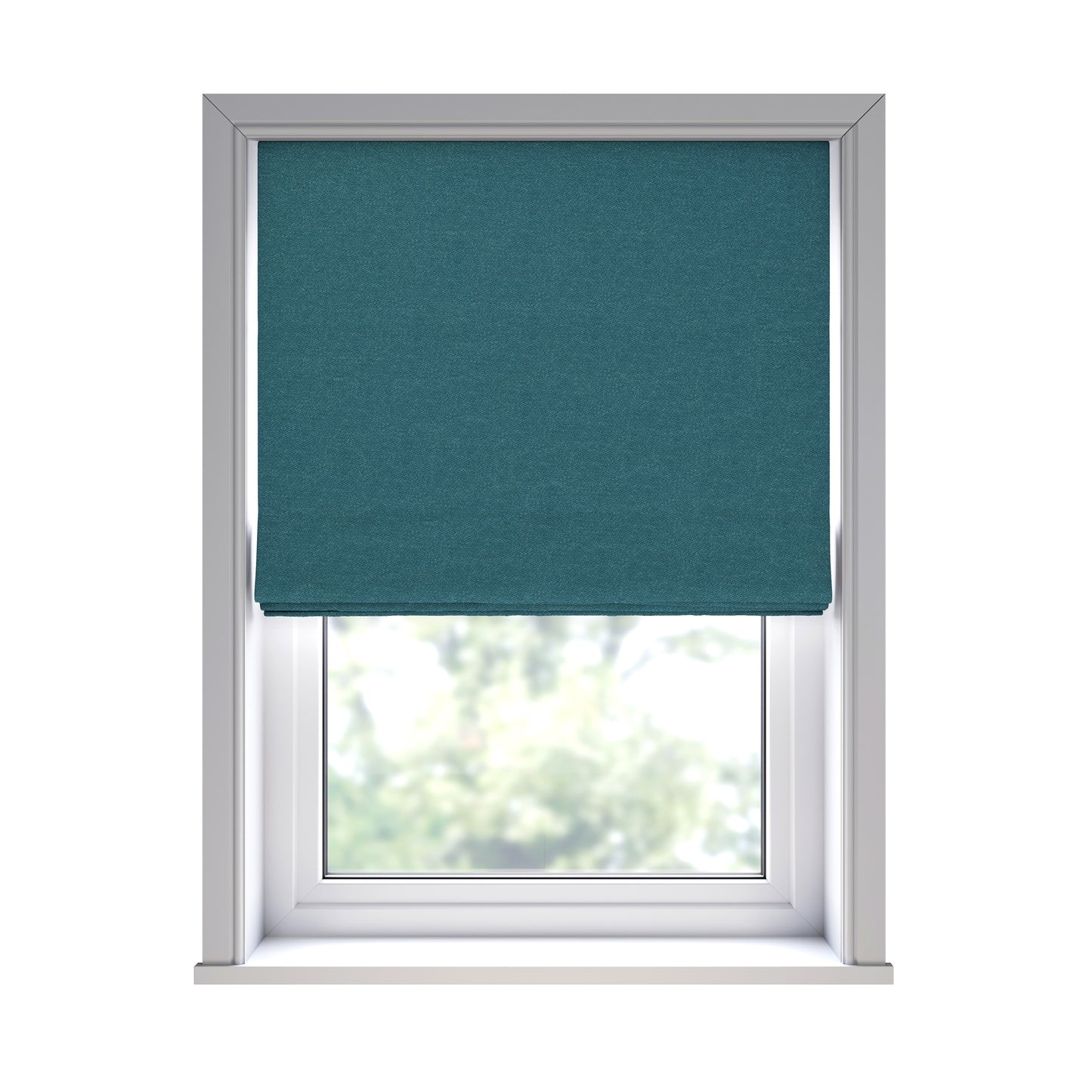 Nuvo Roman Blind - Oxley Teal