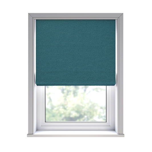 Nuvo Roman Blind - Oxley Teal