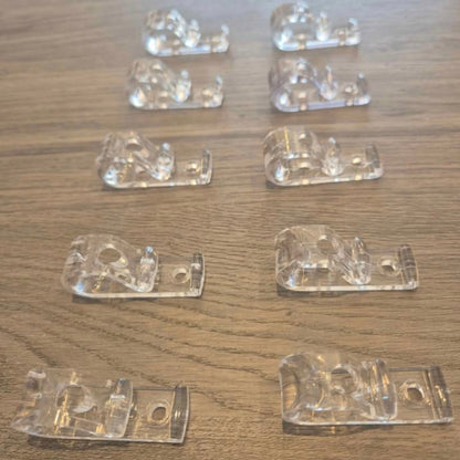 Pack of 10 - Child Safety P-Clips Cord Tidy