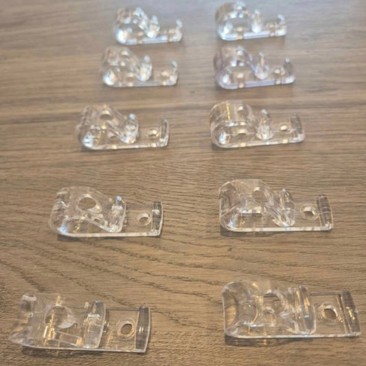 Pack of 10 - Child Safety P-Clips Cord Tidy