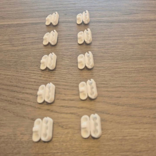Pack of 10 - White Chain Connectors