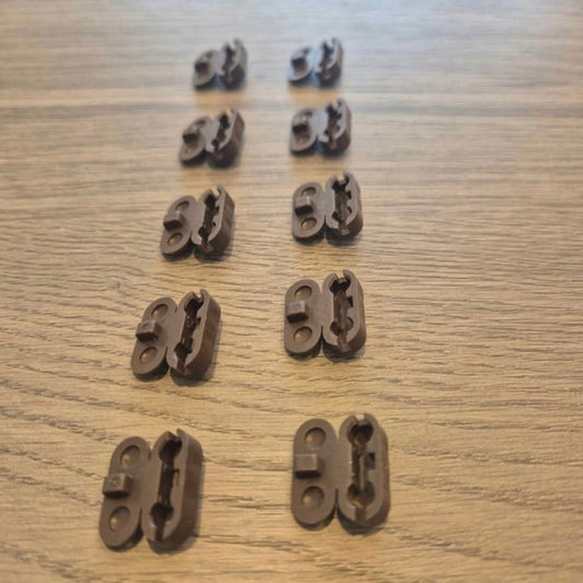 Pack of 10 - Brown Plastic Chain Connectors