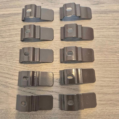 Pack of 10 - Brown Top Fix Brackets