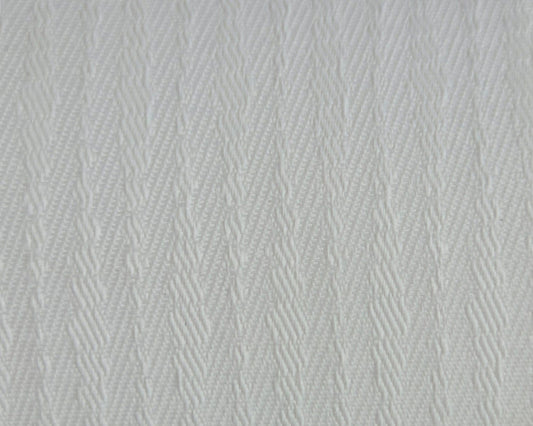 Vertical Blind Replacement Slats - 89mm Stripy White