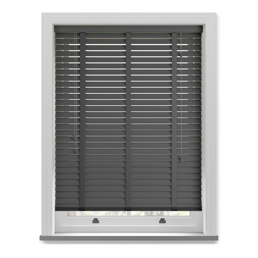 Sunwood Fauxwood 50mm Slat With Tapes - Abyss
