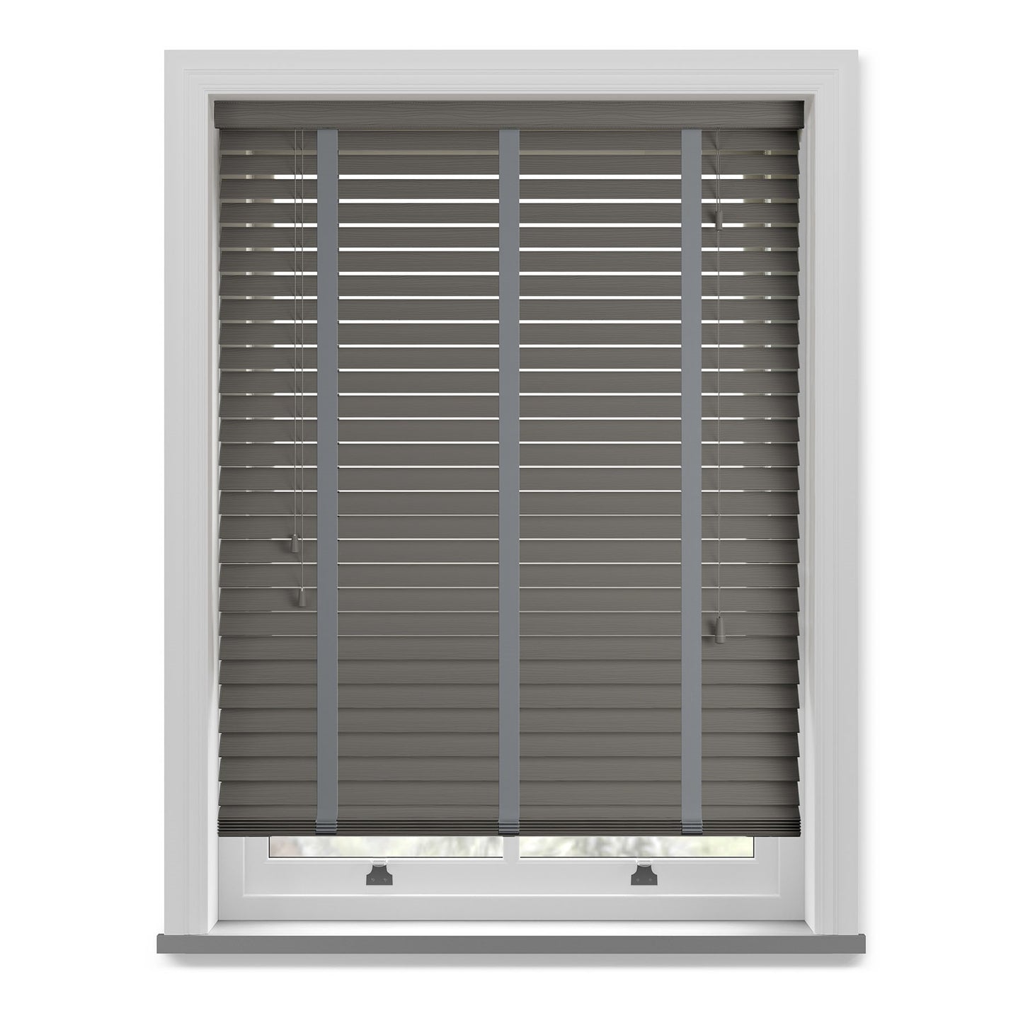 Sunwood Fauxwood 50mm Slat With Tapes - Orion Fine Grain