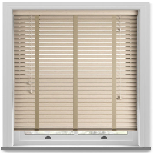 Sunwood Fauxwood 50mm Slat With Tapes - Scandi Oak
