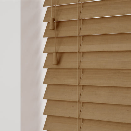 Sunwood Real Wood 50mm Venetian Blind - Tawny
