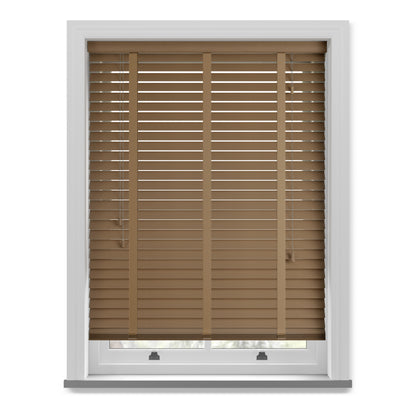 Sunwood Real Wood 35mm Slat With Tapes - Tawny