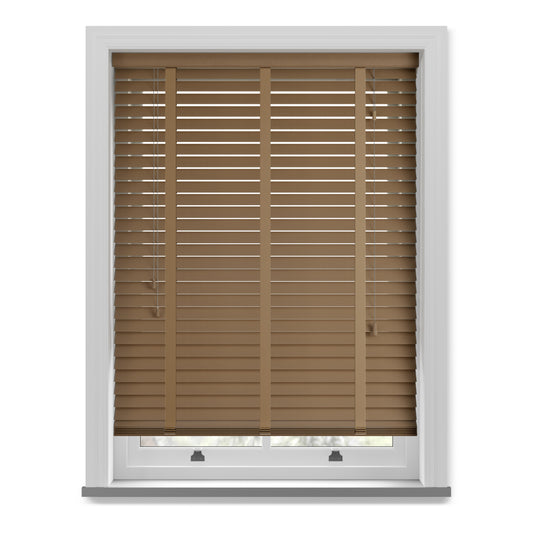 Sunwood Real Wood 35mm Slat With Tapes - Tawny