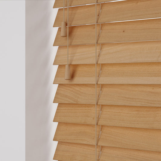 Sunwood Real Wood 50mm Venetian Blind - Tuscan Oak