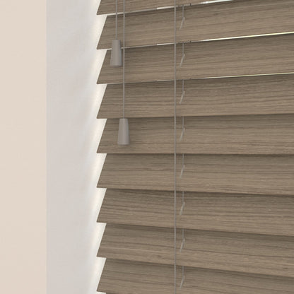 Sunwood Real Wood 50mm Venetian Blind - Urban Oak